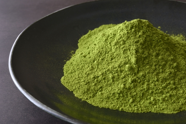 お茶粉末
